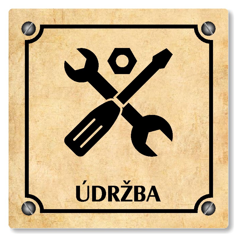 Údržba, 118x118mm, pergamen, Kansas